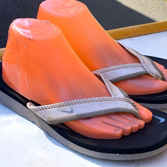 Nike Shoes Nike Celso Girl Thong White Flip Flops Beach Sandals